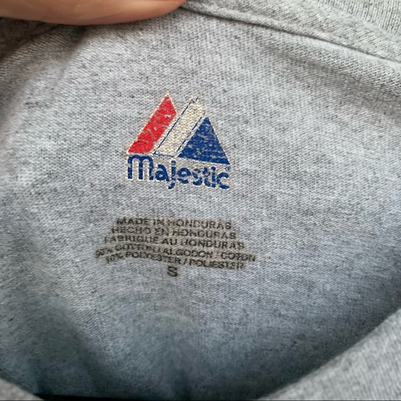 MLB Texas Rangers Gray Jersey Number 32 Short Sleeve Tee Shirt Size Small - Picture 3 of 4